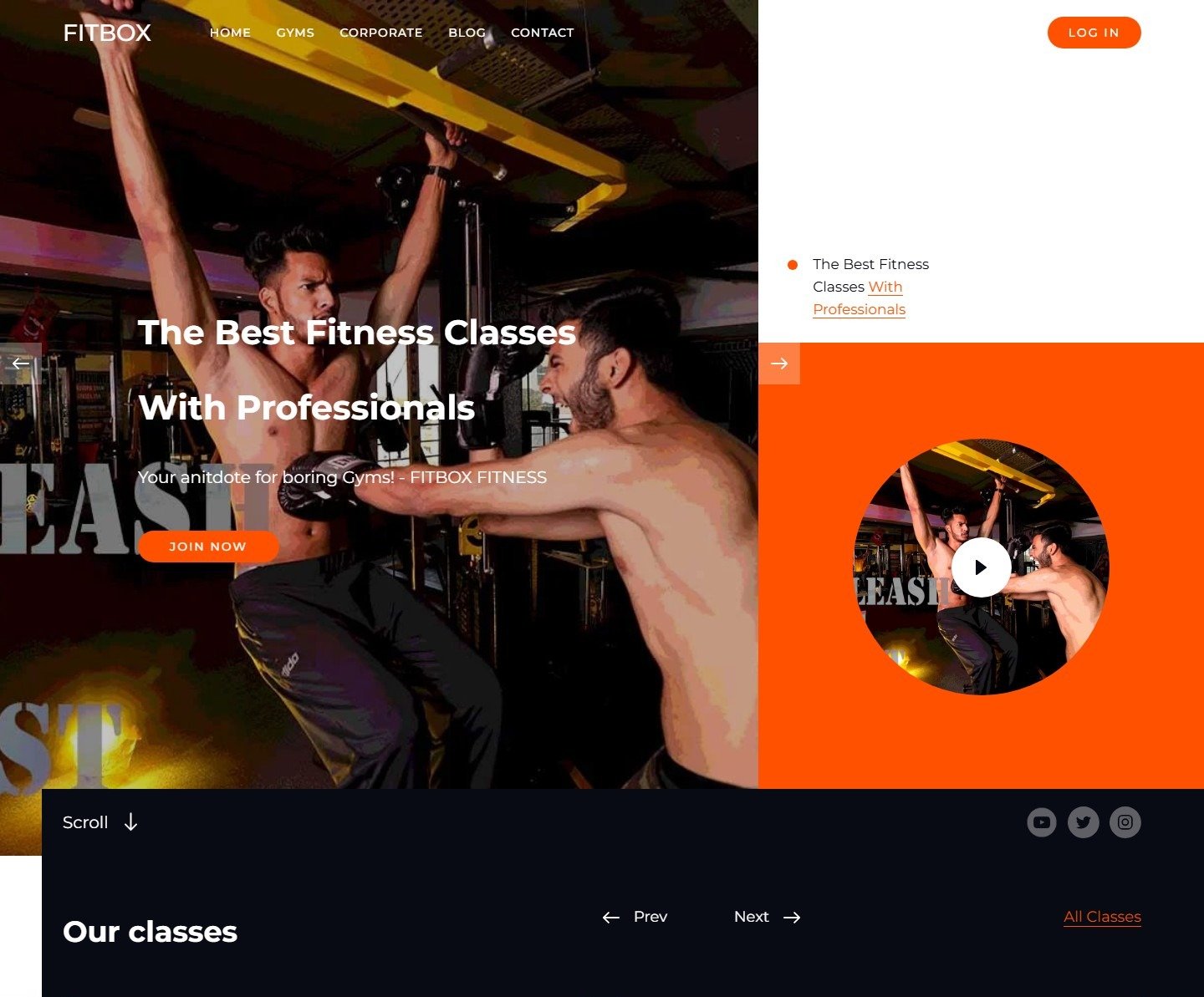 Fitbox Fitness Developed By Rahul Borse