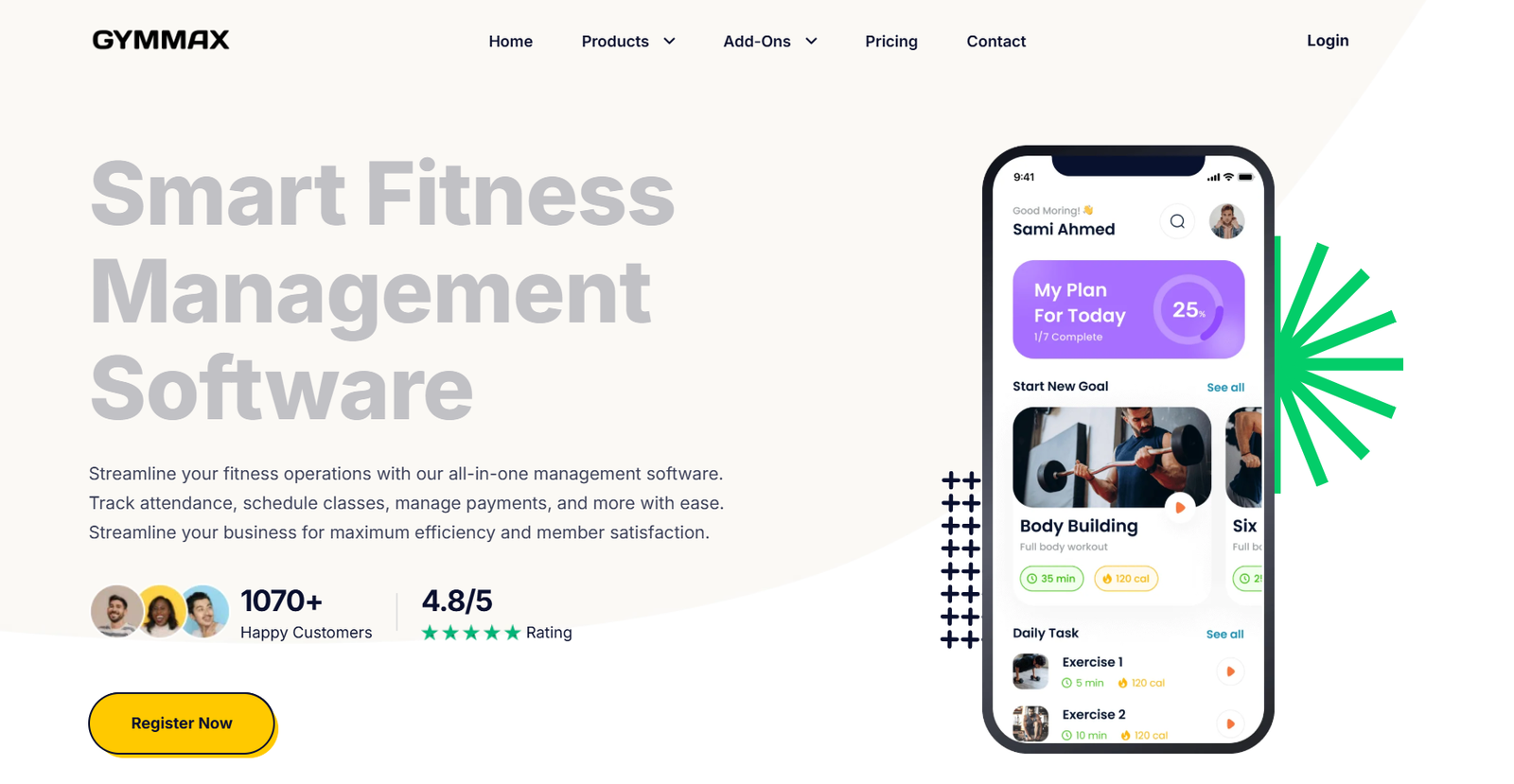 Gymmax Developed By Rahul Borse